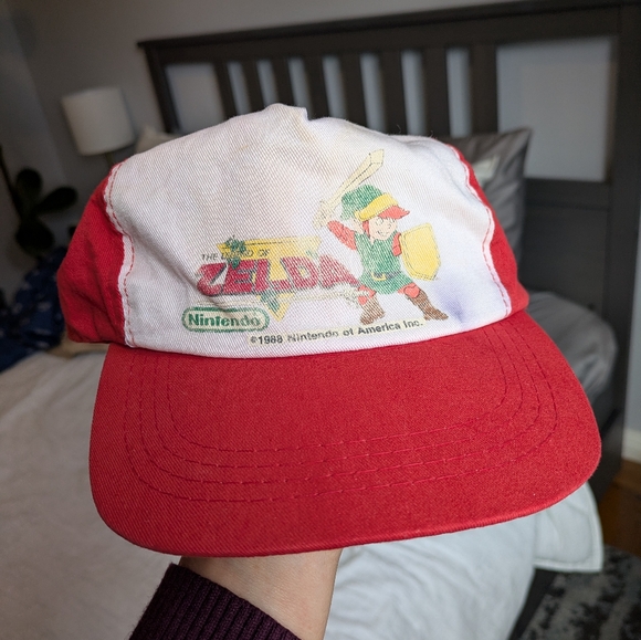 Vintage Legend of Zelda 1988 kids hat fair condition - Picture 7 of 8